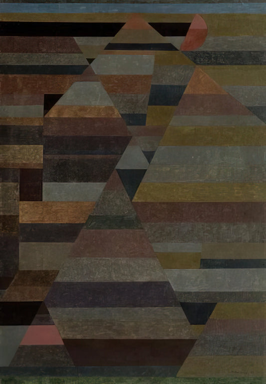 Paul Klee's Howling Dog: Decoding the Symbolism in a Modernist Masterpiece - NECROPOLIS 1929 by Paul Klee