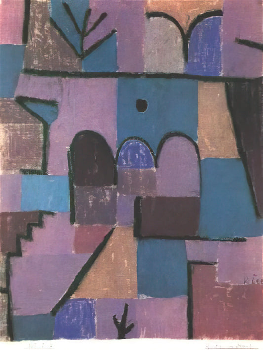 Paul Klee's 'Paukenspieler': Unpacking the Rhythmic Abstraction of a Modern Masterpiece - ORIENTAL GARDEN 1939 by Paul Klee
