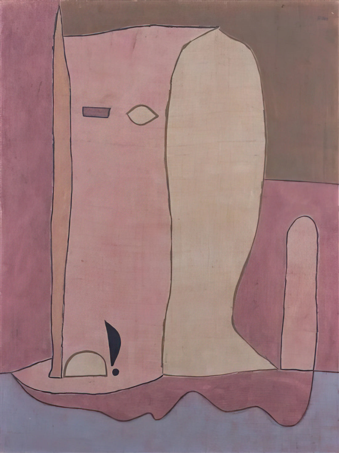 Paul Klee's 'The Niesen': A Masterpiece of Modernist Abstraction and Symbolism - GARDEN FIGURE 1940 by Paul Klee
