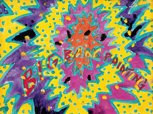 Paul Thek Canvas: Exploring the Visionary's Artistic Legacy and Collectible Prints - Big Bang Painting - 1988 by Paul Thek