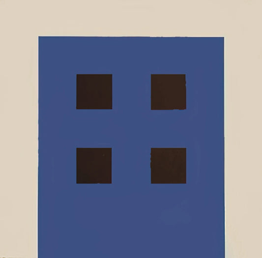 Peter Halley Canvas: The Geometry of Power in Neo-Geo Art - Apartment House - 1981 by Peter Halley