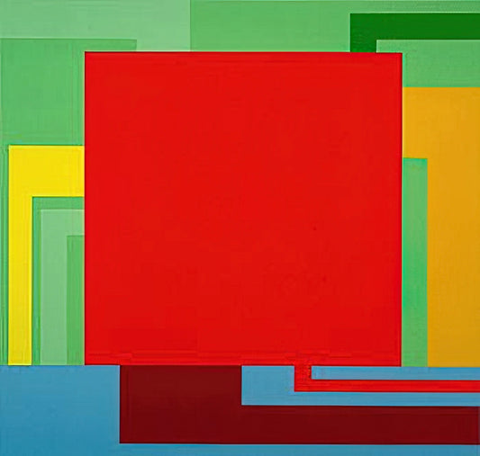 Peter Halley Reproductions: A Guide to Acquiring Museum-Quality Art Prints - Soul Control - 1991 by Peter Halley