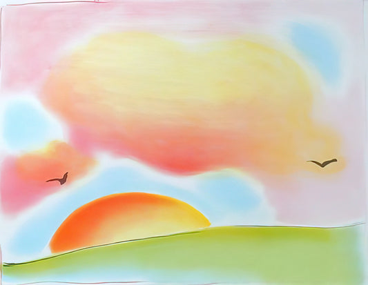 Peter Max and the American Cancer Society: An Artist's Vibrant Legacy of Hope and Activism - FREEDOM 1980 by Peter Max