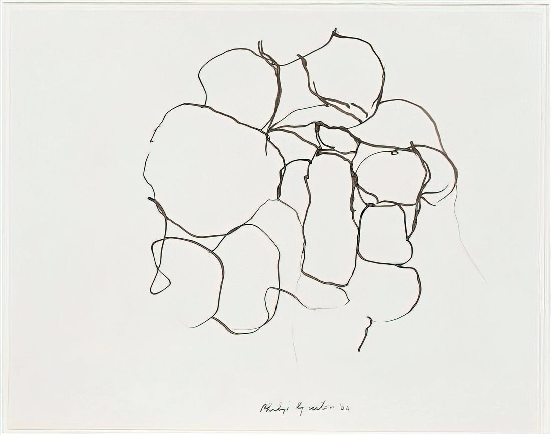 Philip Guston Framed Canvas Print: A Collector's Guide to Iconic Modern Art - UNTITLED 5 by Philip Guston