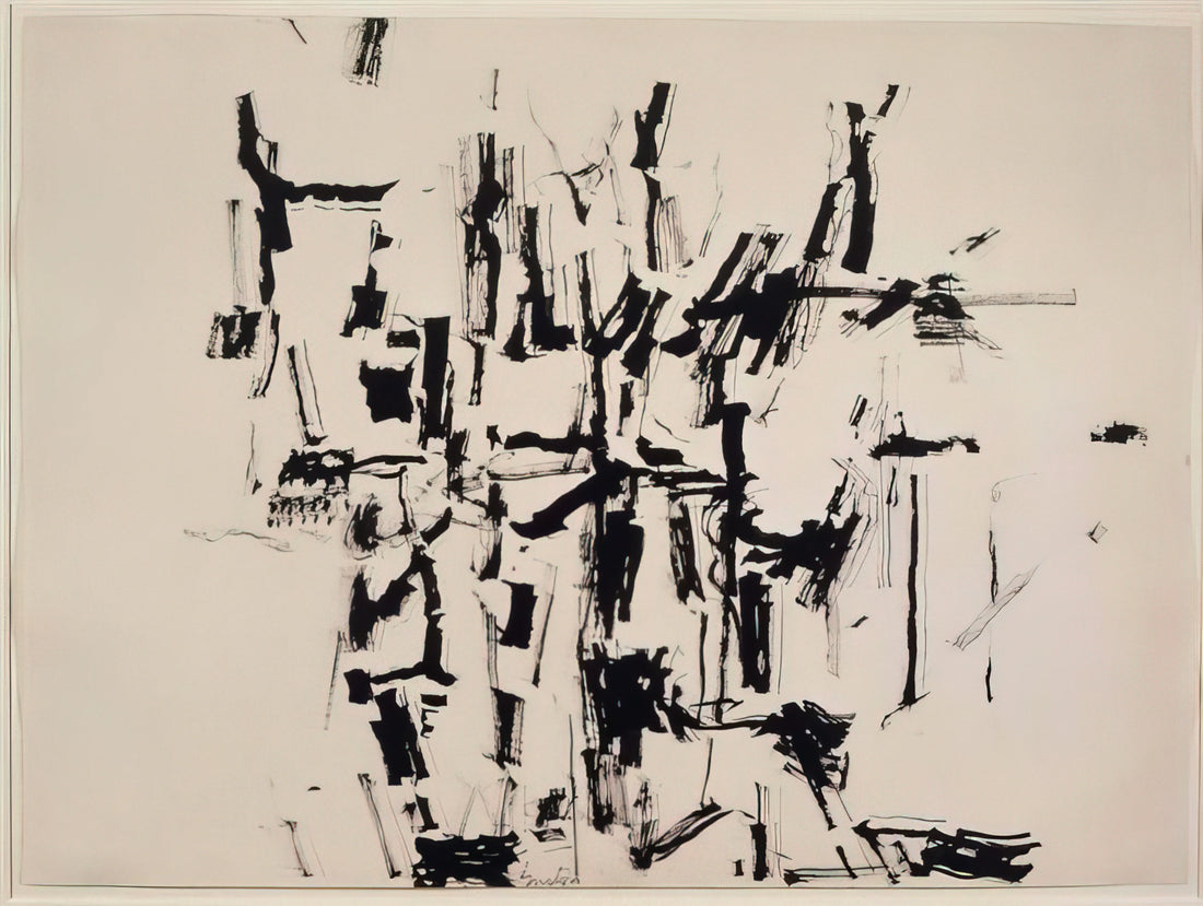 Philip Guston Ink Drawings: The Raw, Unfiltered Language of a Modern Master - DRAWING RELATED TO ZONE DRAWING NO 19 by Philip Guston
