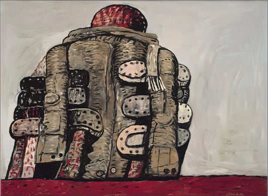Philip Guston at the National Gallery: A Journey Through His Provocative Vision - BACK VIEW by Philip Guston
