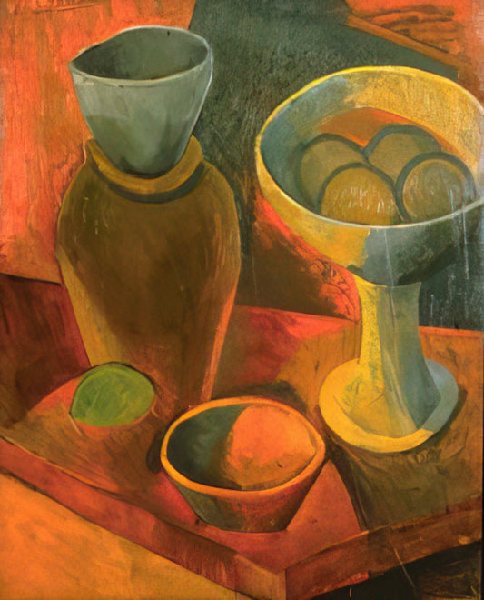 Picasso 1954: A Pivotal Year of Transition and Creative Renewal - Jug and fruit dish by Pablo Picasso