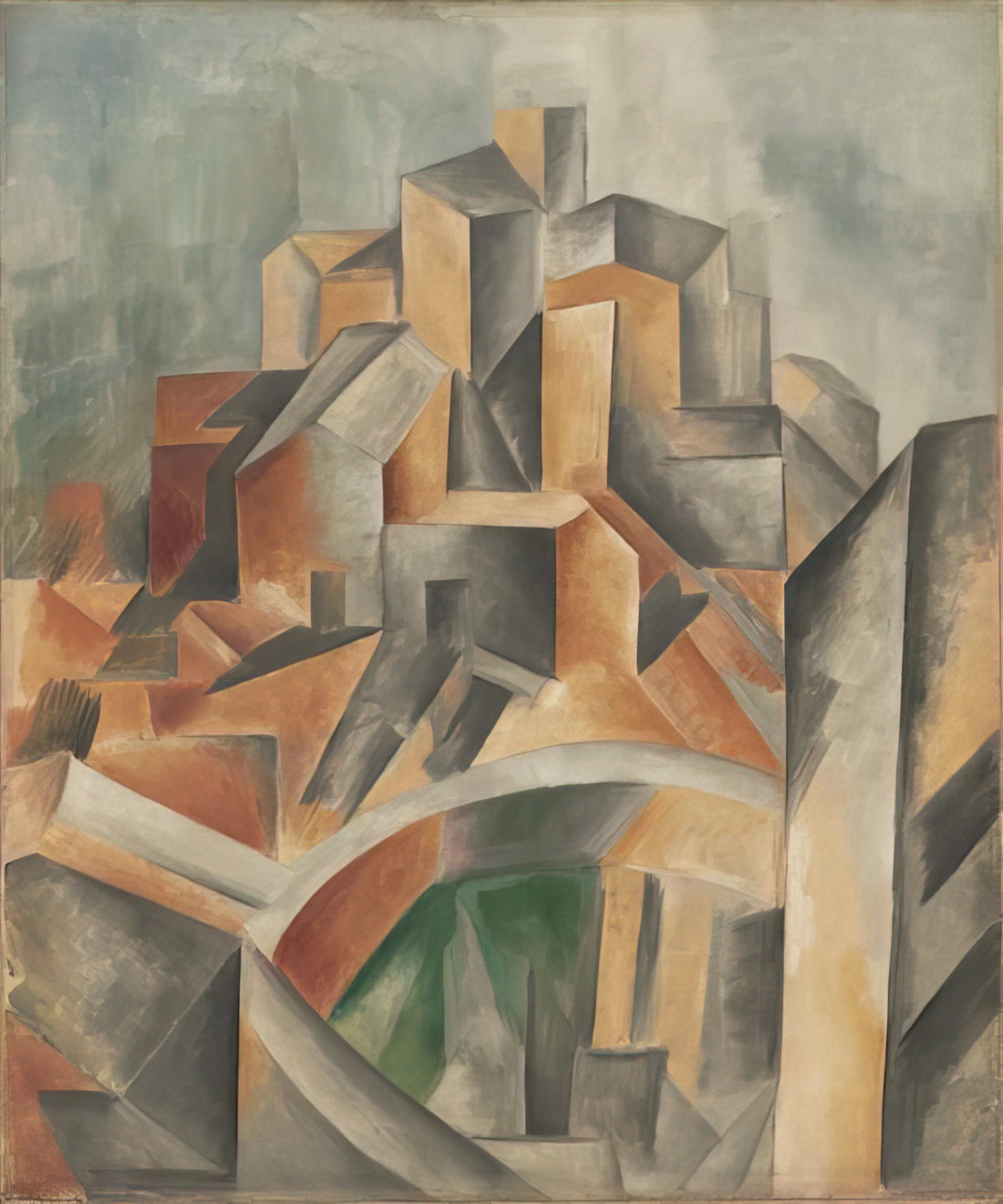 Picasso and Van Gogh: A Comparative Study of Two Titans of Modern Art - The Reservoir, Horta de Ebro by Pablo Picasso