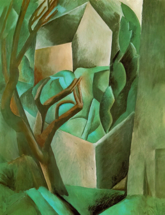 Picasso's Atelier: The Creative Laboratory That Shaped Modern Art - House in the garden by Pablo Picasso