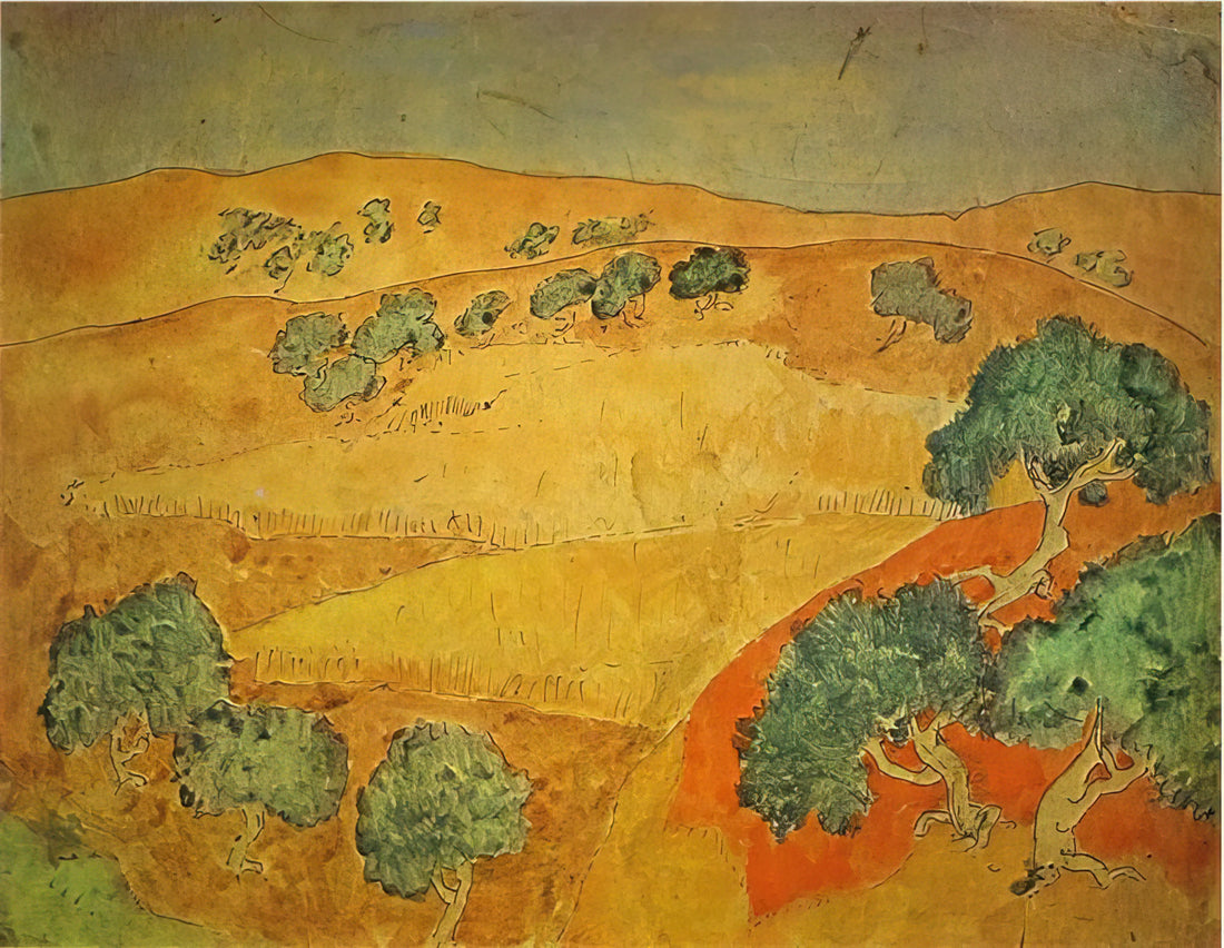Picasso's Madame: A Masterful Portrait of Modernist Innovation - Summer landscape by Pablo Picasso