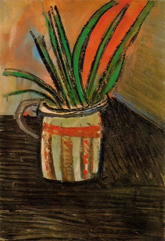 Picasso's Studio: The Creative Crucible That Shaped Modern Art - Exotic Flowers - 1907 by Pablo Picasso