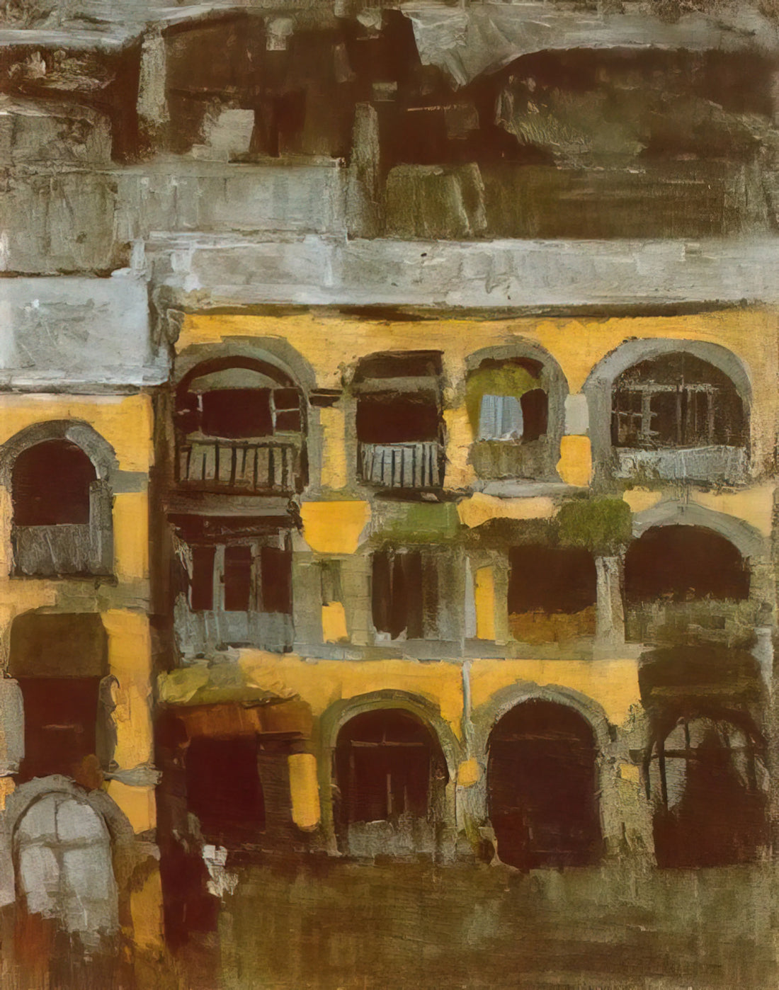 Picasso's Toros y Toreros: A Master's Passion for the Bullfight - A blue house by Pablo Picasso