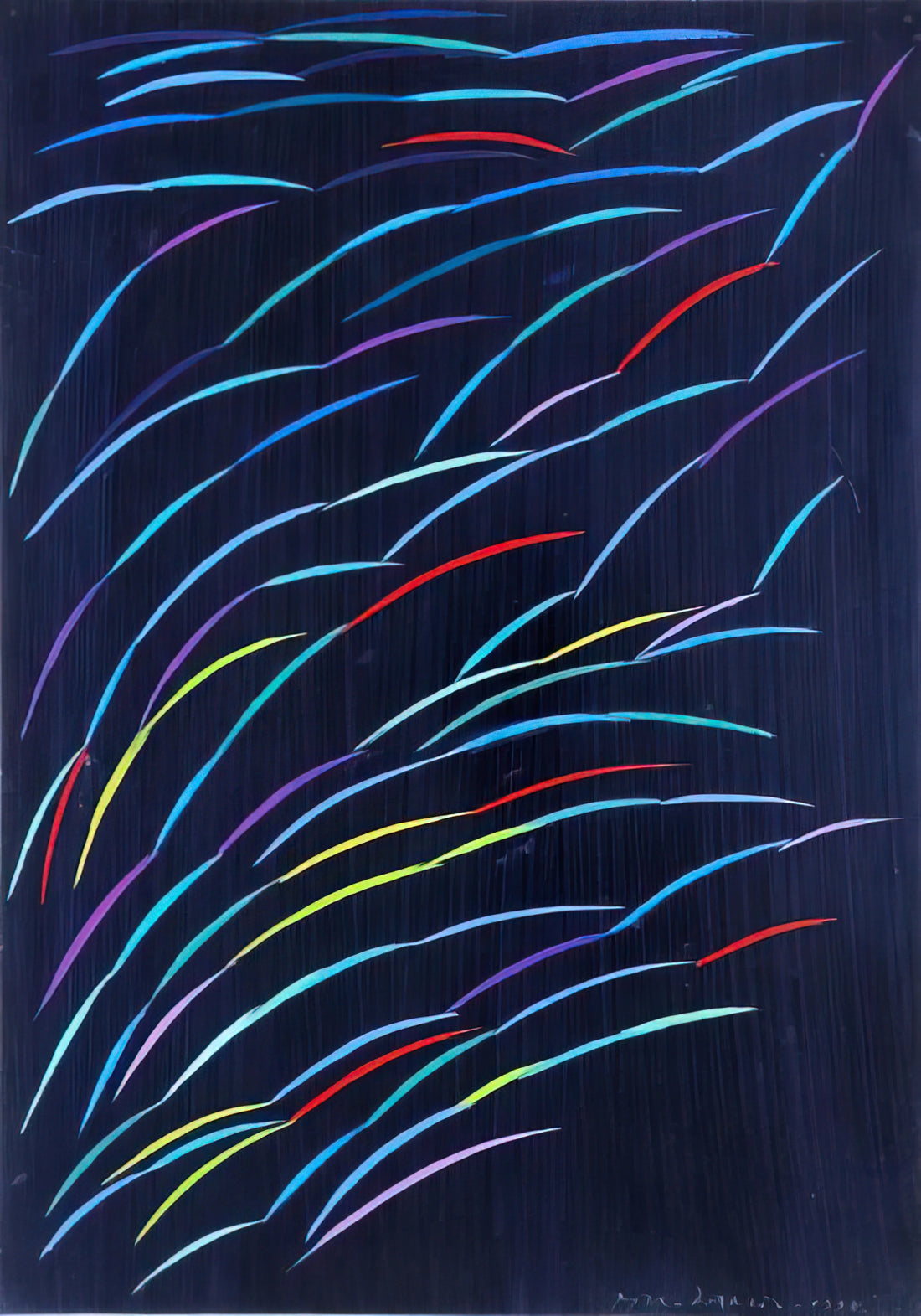 Piero Dorazio Framed Art Print: A Collector's Guide to Italian Abstraction - Untitled - 1998 by Piero Dorazio