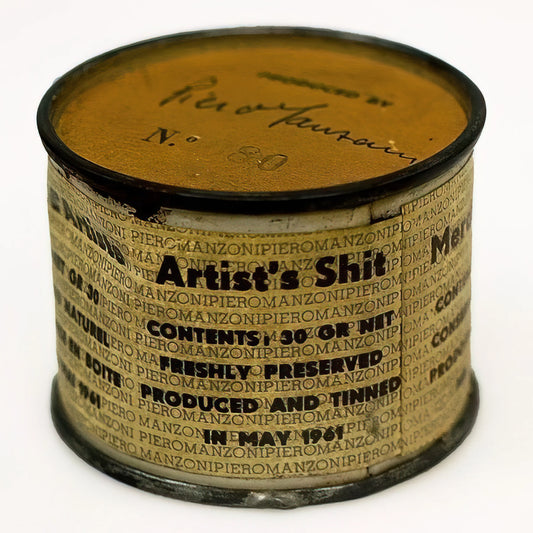 Piero Manzoni Reproductions: Acquiring the Legacy of a Provocative Conceptual Artist - Artist's Shit by Piero Manzoni