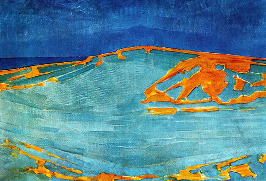 Piet Mondrian Canvas: From Early Landscapes to Iconic Modernist Grids - Dune in Zeeland by Piet Mondrian
