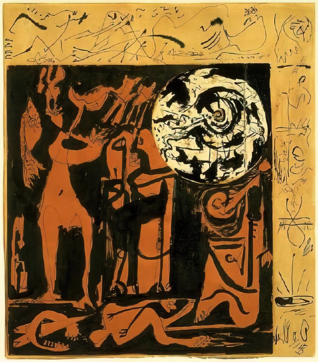 Pop Art Jackson Pollock: A Misunderstood Connection and Artistic Legacy - UNTITLED 3 by Jackson Pollock
