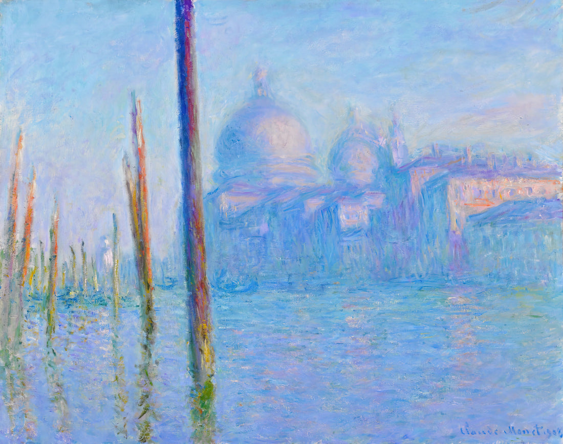 Posters of Monet Paintings: Bringing Impressionist Masterpieces to Your Walls - The Grand Canal, Venice by claude monet