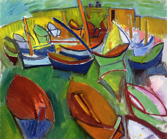 Raoul Dufy Poster: A Guide to the French Fauvist's Vibrant Art Prints - MARTIGUES 1907 by Raoul Dufy