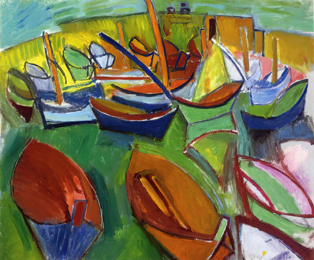 Raoul Dufy Posters & Prints: The Joyful Legacy of a Modern Master - MARTIGUES 1907 by Raoul Dufy