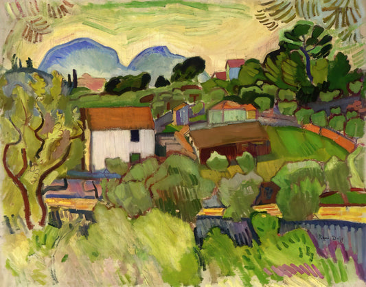 Raoul Dufy Signed Prints: A Collector's Guide to Authenticity, Value & Legacy - THE RIVER by Raoul Dufy
