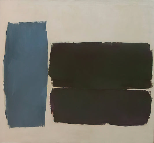 Ray Parker: The Abstract Expressionist Pioneer of Color Field Painting - Untitled - 1963 by Ray Parker