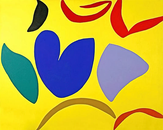 Ray Parker: The Ghostbusters Artist and Abstract Expressionist Pioneer - M-yellow - 1965 by Ray Parker