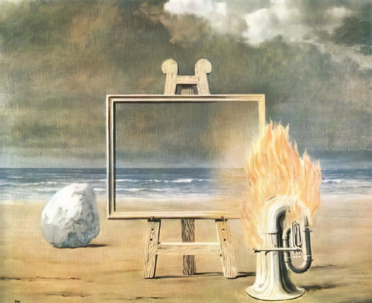 René Magritte 1928: The Pivotal Year That Transformed Surrealism - THE FAIR CAPTIVE 1947 by Rene Magritte