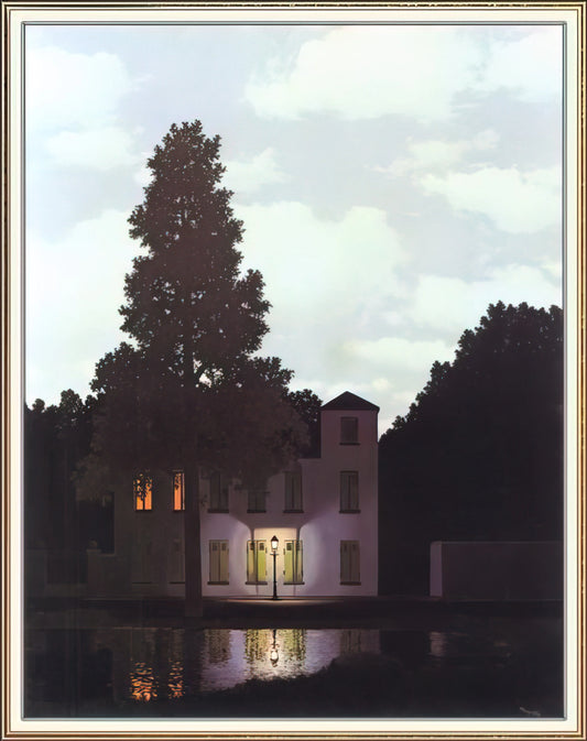 René Magritte Attempting the Impossible: Decoding the Surrealist's Visual Paradoxes - THE EMPIRE OF LIGHTS 1954 1 by Rene Magritte