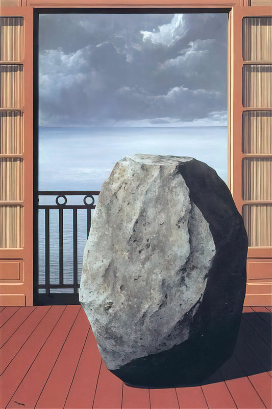 René Magritte Best Paintings: A Curator's Guide to His Most Iconic Works - INVISIBLE WORLD 1954 by Rene Magritte