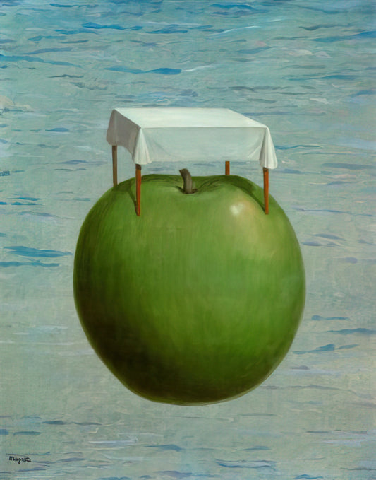 René Magritte Le Thérapeute: Decoding the Surrealist Master's Enigmatic Masterpiece - FINE REALITIES 1964 by Rene Magritte