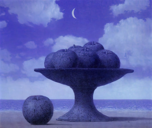 René Magritte Oil Paintings: Decoding the Surrealist Master's Visual Philosophy - THE GREAT TABLE by Rene Magritte
