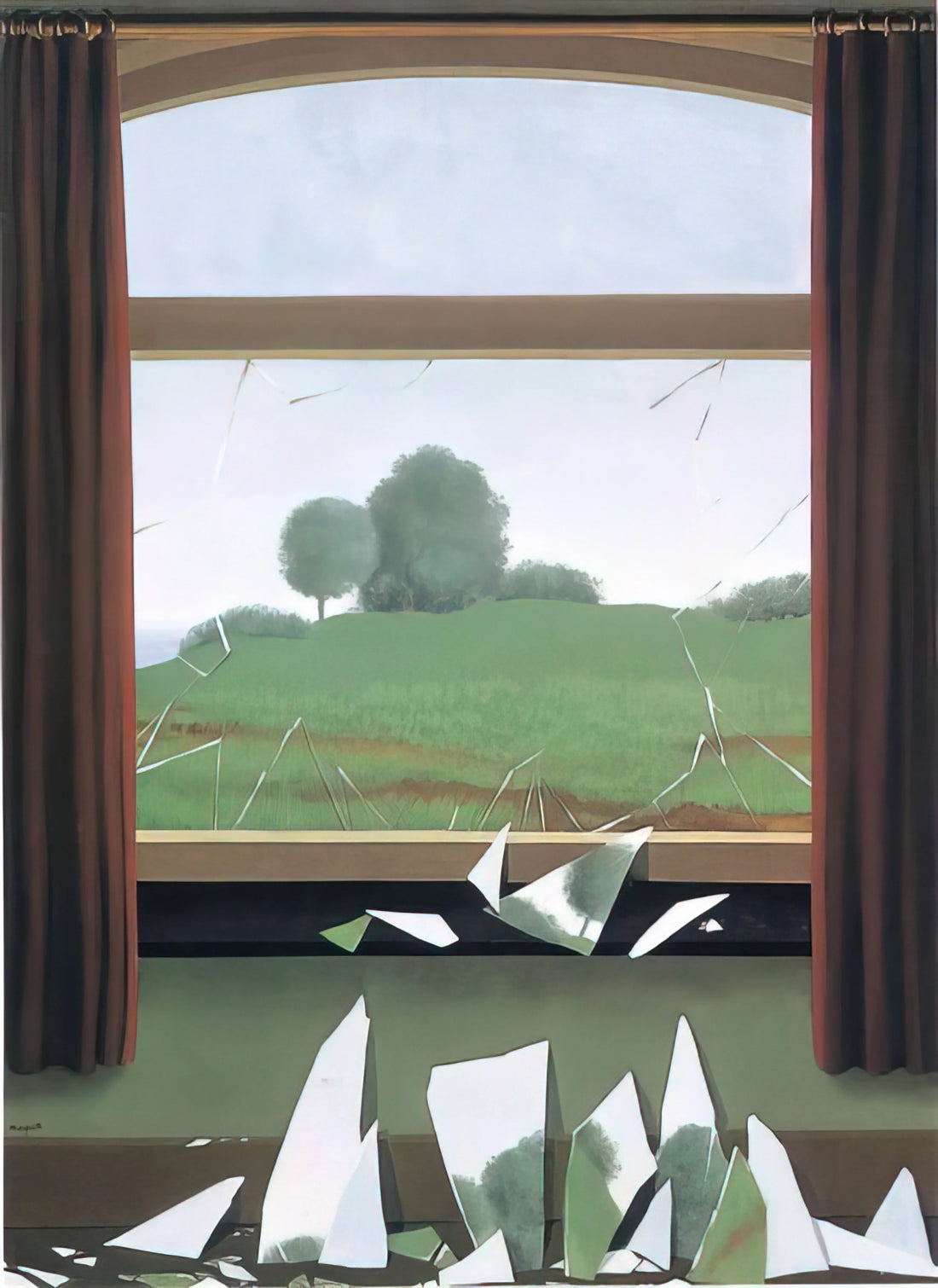 René Magritte PDF: A Curator's Guide to the Surrealist Master's Works and Where to Find Them - THE KEY TO THE FIELDS 1936 by Rene Magritte