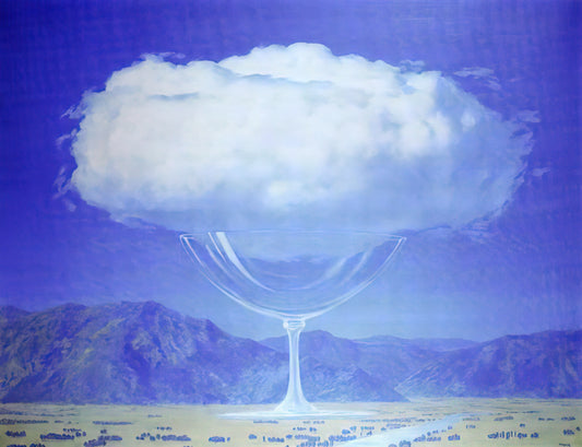 Rene Magritte The Lovers Print: A Surrealist Masterpiece for Your Collection - THE HEARTSTRINGS 1960 by Rene Magritte