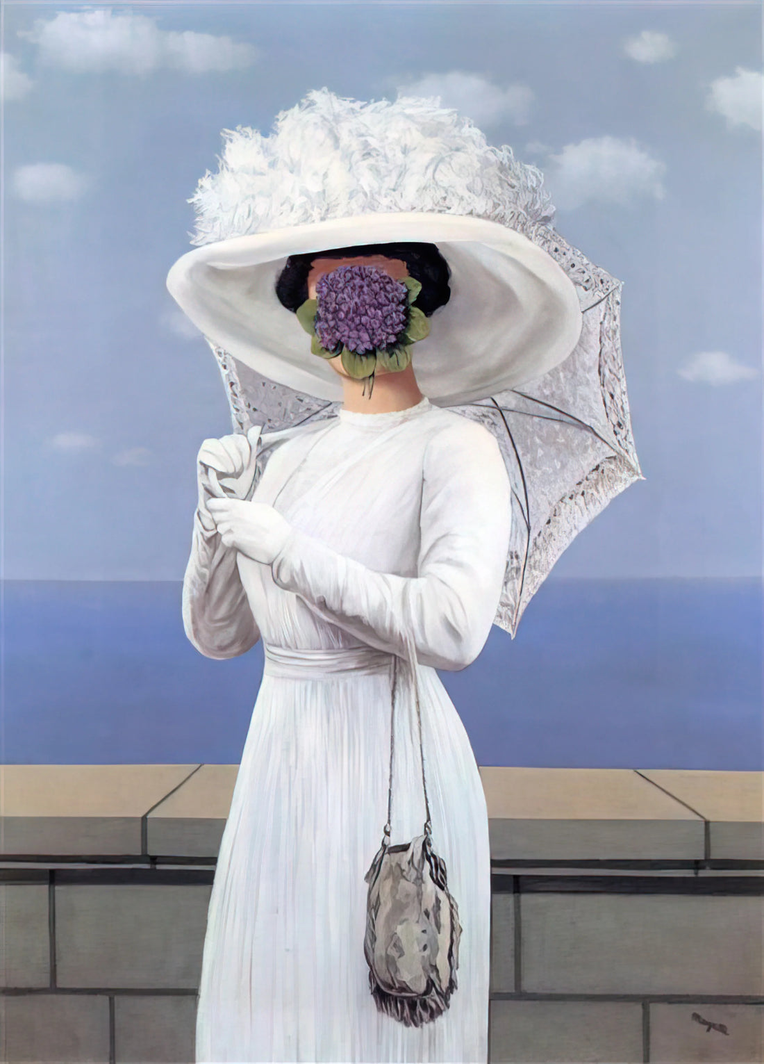 René Magritte Trees: The Surrealist's Arboreal Enigma - THE GREAT WAR 1964 1 by Rene Magritte