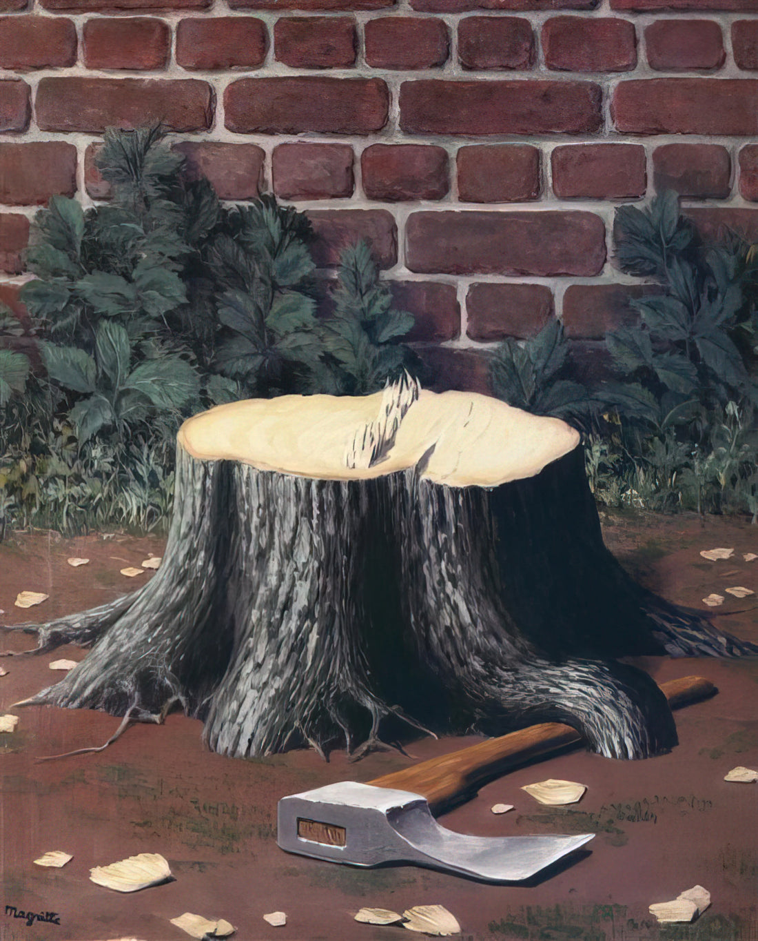 René Magritte: The Master of Surrealist Mystery and Visual Paradox - THE LABOURS OF ALEXANDER 1950 by Rene Magritte