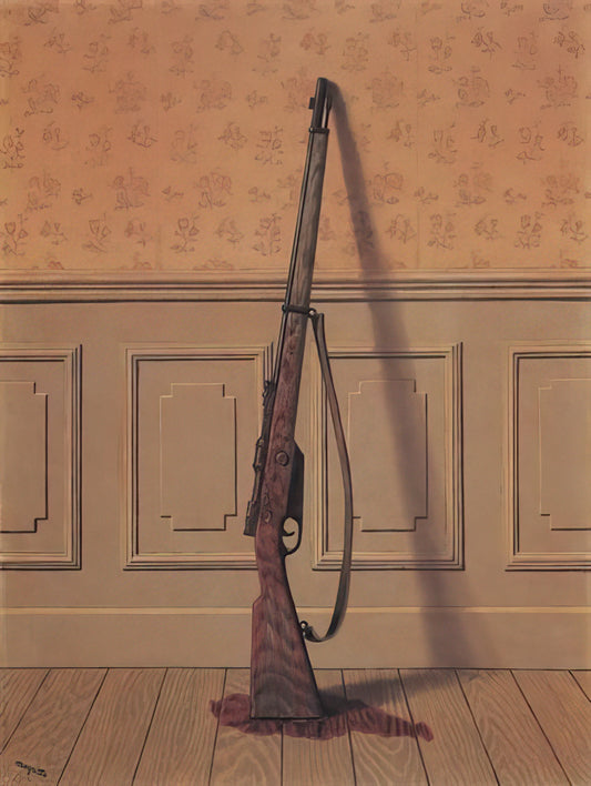 René Magritte's Dove: Decoding the Symbolism in Surrealist Art - THE SURVIVOR 1950 by Rene Magritte