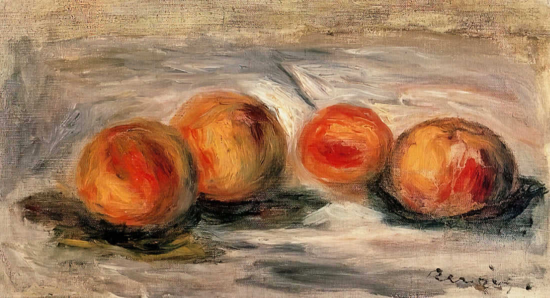 Renoir Lithograph: A Collector's Guide to the Impressionist Master's Printmaking Legacy - Peaches by Pierre-Auguste Renoir