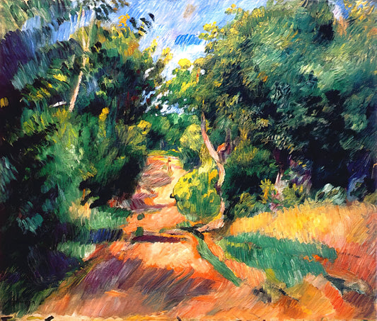 Renoir Posters: Bringing Impressionist Mastery to Your Home - Landscape Near Varengeville by Pierre-Auguste Renoir
