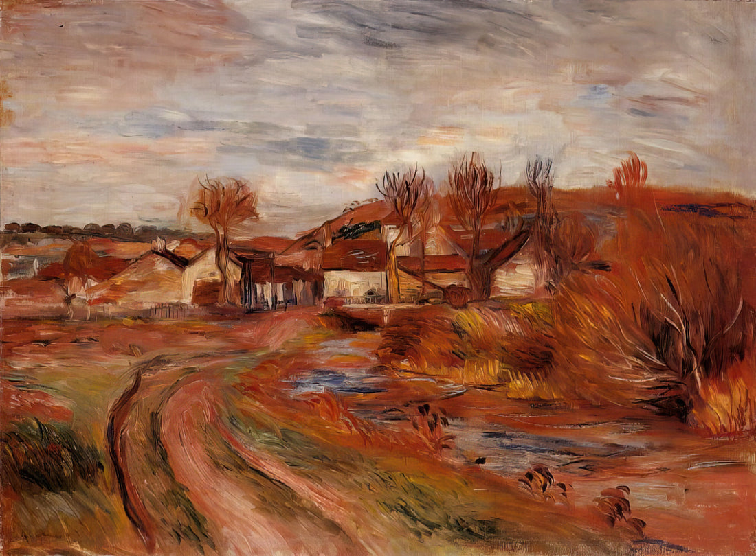 Renoir in the Woods: A Study of Light, Leisure, and Impressionist Innovation - Landscape in Normandy by Pierre-Auguste Renoir