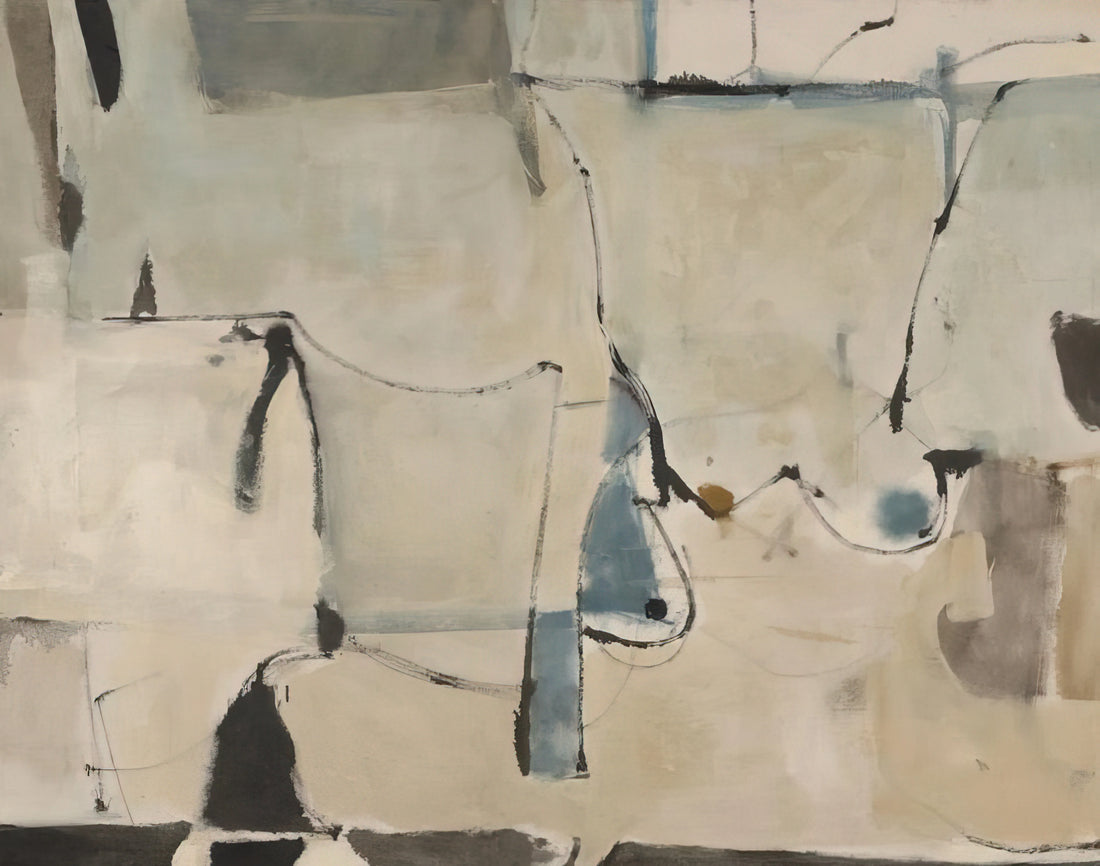 Richard Diebenkorn Abstract: The Poetic Geometry of American Modernism - Miller 22 by Richard Diebenkorn