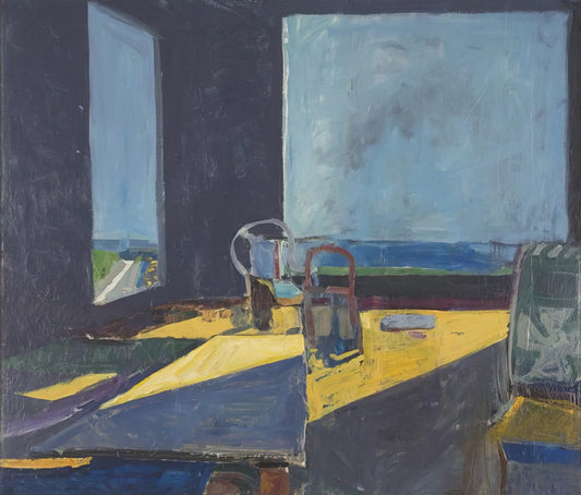 Richard Diebenkorn Art Prints: A Collector's Guide to the Master of Abstract Landscapes - Interior with View of the Ocean by Richard Diebenkorn