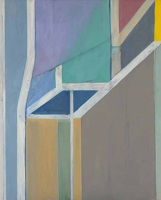 Richard Diebenkorn Landscapes: The Abstracted American West Through a Modernist Lens - Ocean Park #19 by Richard Diebenkorn