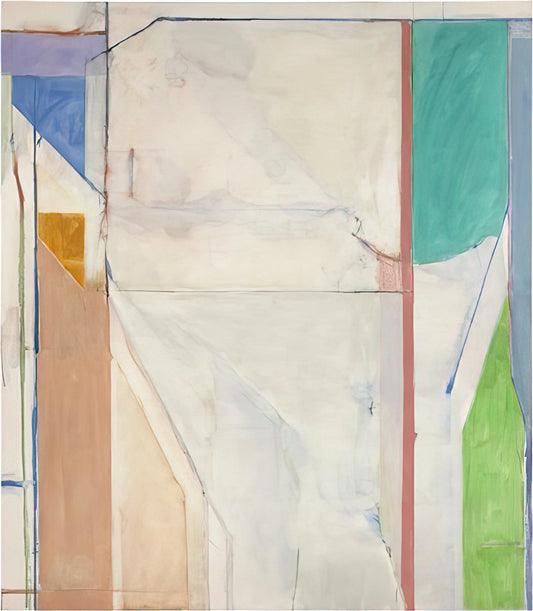Richard Diebenkorn Lithograph: A Master of Color and Composition in Printmaking - Ocean Park #43 by Richard Diebenkorn