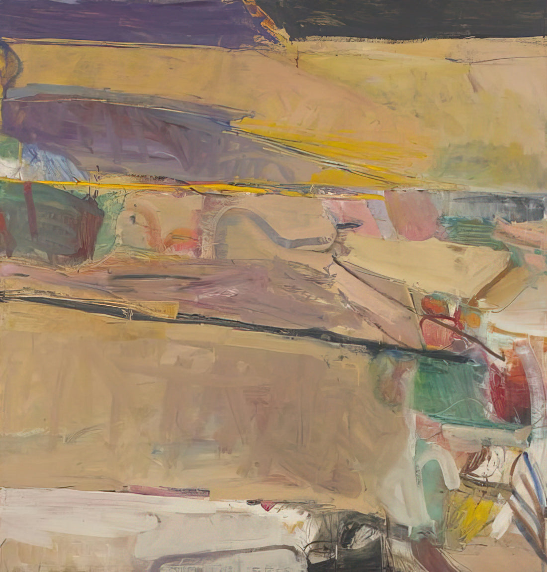 Richard Diebenkorn Ocean Park Prints: A Collector's Guide to Abstract Masterpieces - Berkeley #54 by Richard Diebenkorn