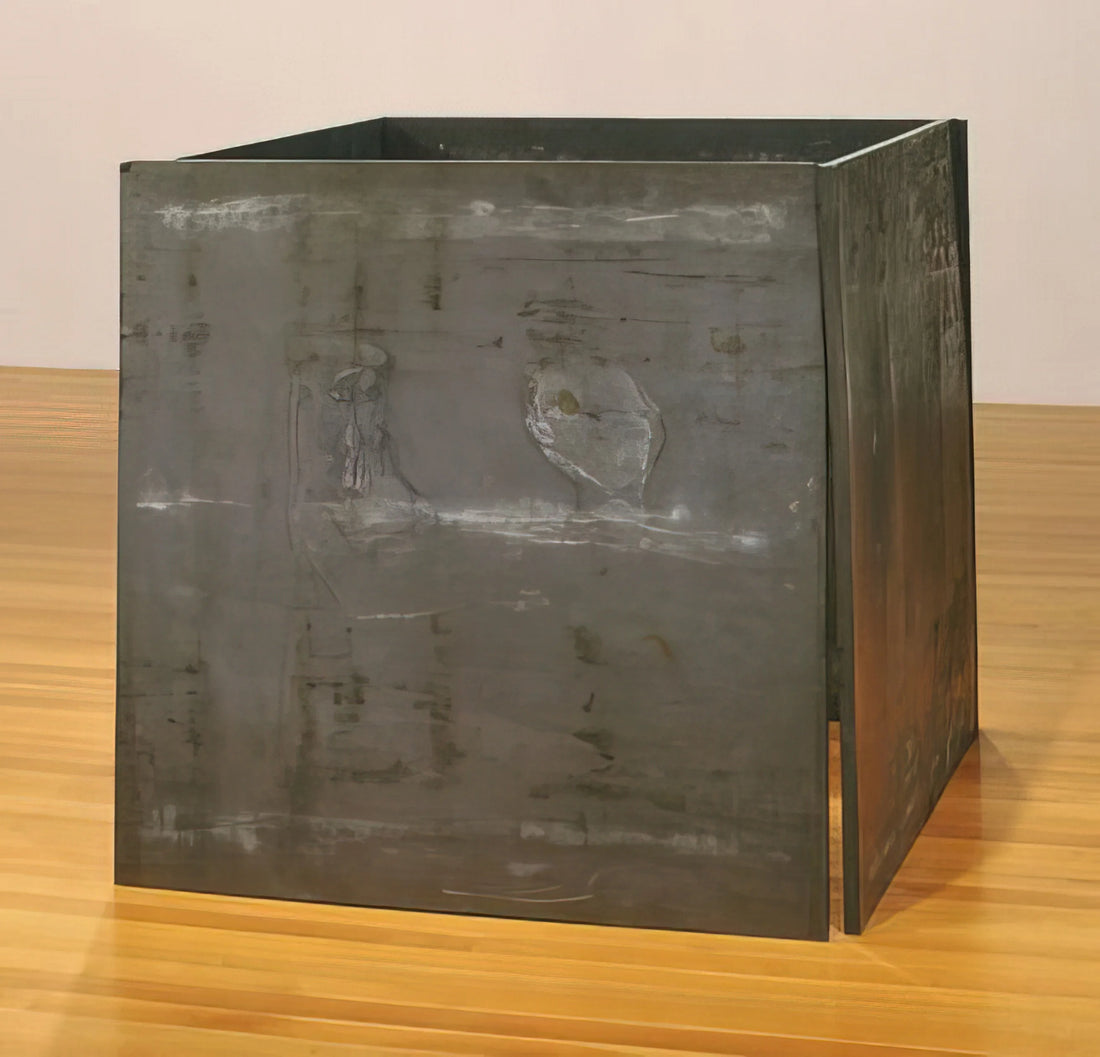 Richard Serra Transmitter: Exploring the Monumental Legacy of a Modern Master - ONE TON PROP HOUSE OF CARDS 1969 by Richard Serra
