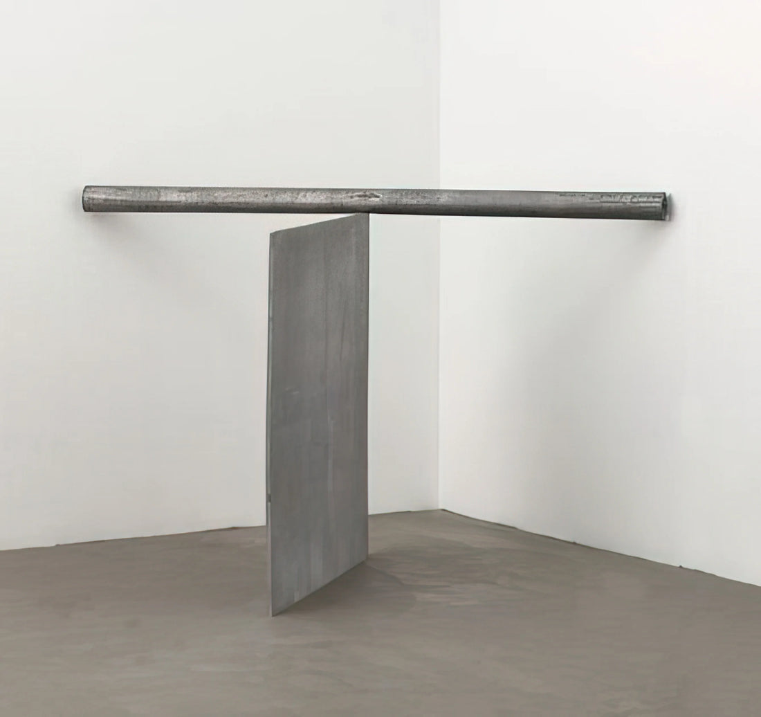 Richard Serra: The Painter Who Became a Titan of Sculpture - EQUAL CORNER PROP PIECE 1970 by Richard Serra