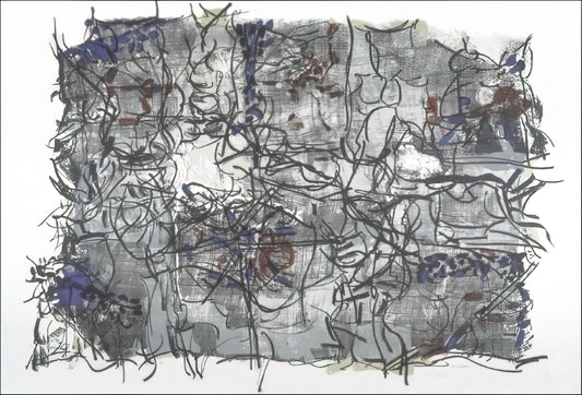 Riopelle Galerie Maeght: The Artist's Enduring Partnership with a Visionary Gallery - Jute IV by Jean-Paul Riopelle