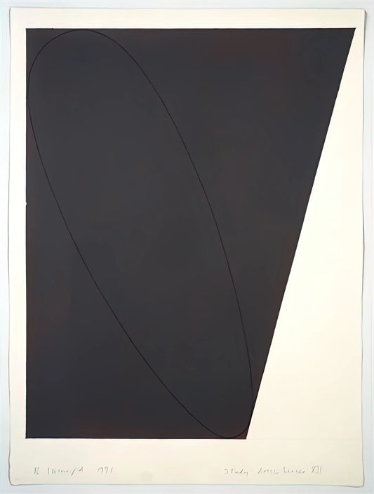 Robert Mangold Reproductions: A Guide to the Minimalist Master's Prints - STUDY ATTIC SERIES XII 1991 by Robert Mangold