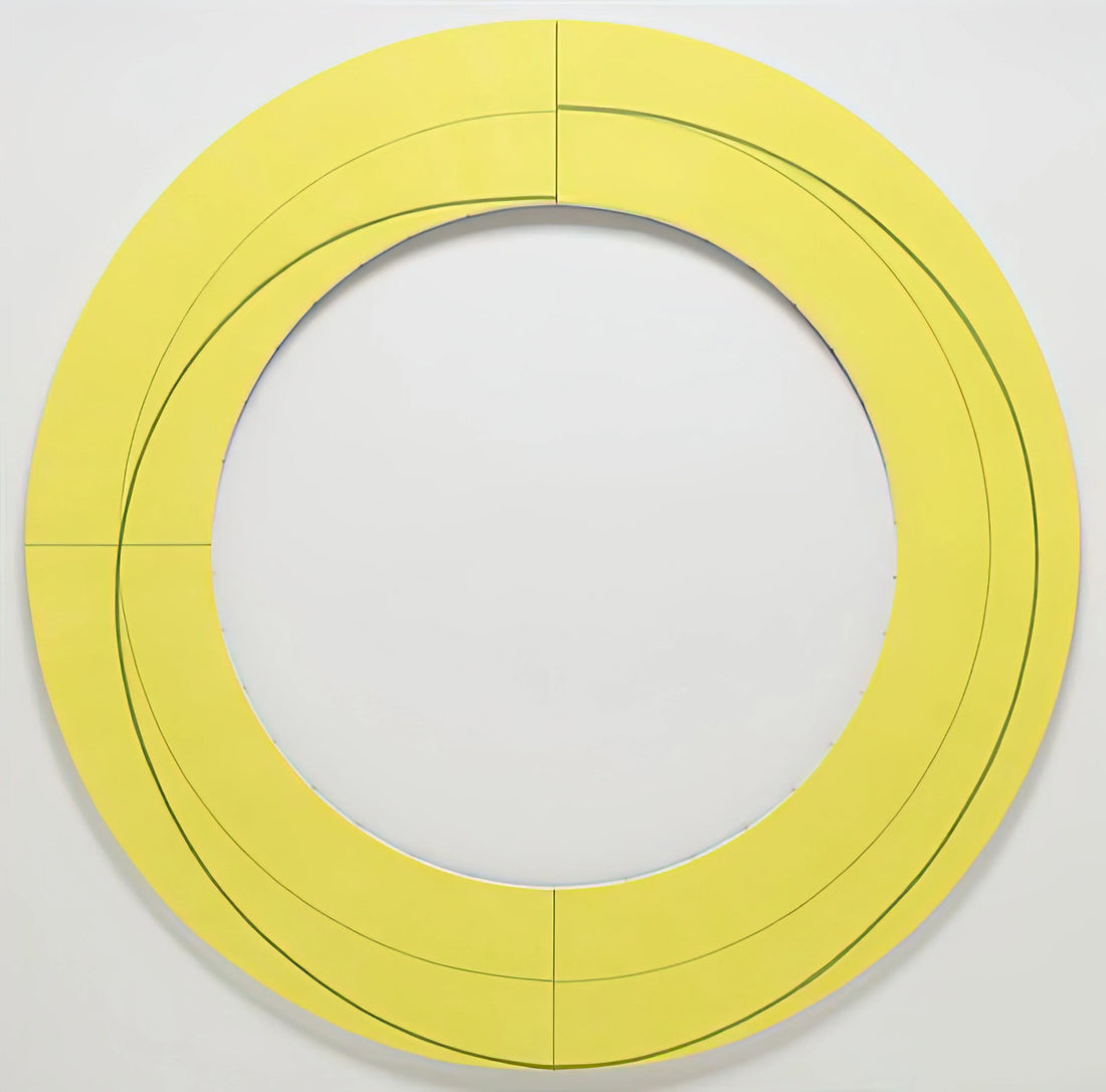 Robert Mangold: The Quiet Revolutionary of Minimalist Painting - RING IMAGE M 2010 by Robert Mangold