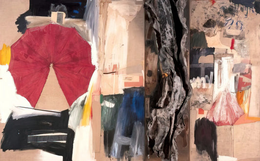 Robert Rauschenberg: The Revolutionary Artist Who Redefined American Art - ALLEGORY 1960 by Robert Rauschenberg
